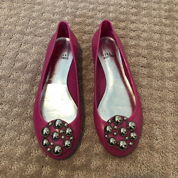 Stuart Weitzman Shoes - Pretty in pink! Stuart weitzman jelly flats